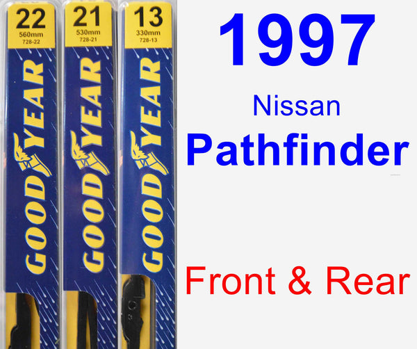 1997 Nissan Pathfinder Wiper Blade by Goodyear (Premium) – 