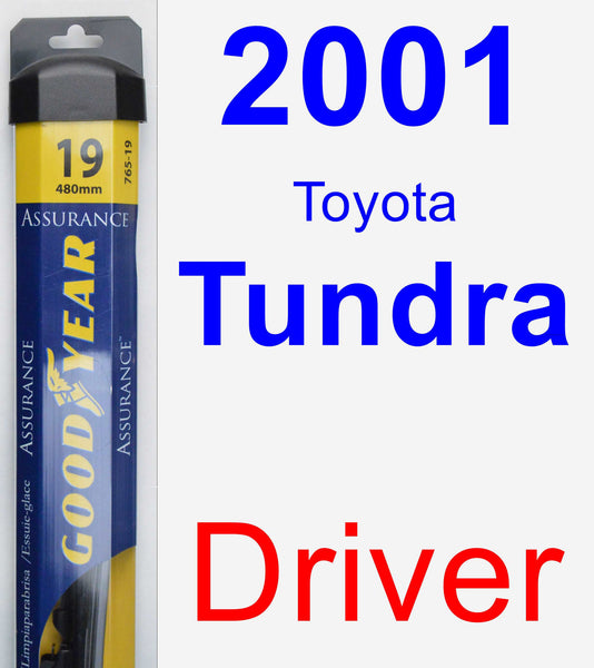 2001 Toyota Tundra Wiper Blade by Goodyear (Assurance) – CarPartsClub.com