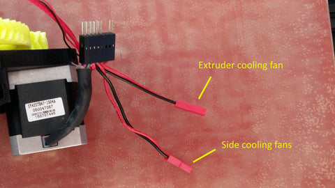 Lulzbot Taz 5 upgrade hotend wire housing SJT connector