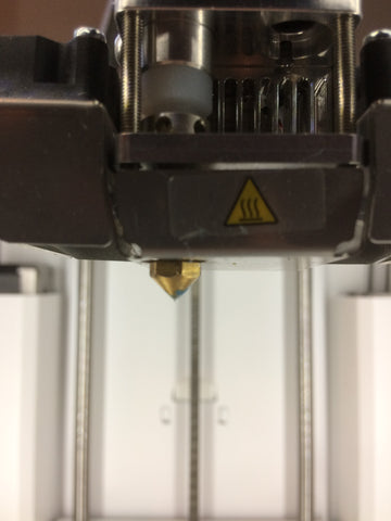 Newly installed Ultimaker 2+ nozzle