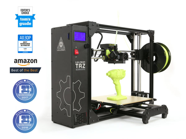 Lulzbot TAZ Workhorse Accolades 3D printer calgary