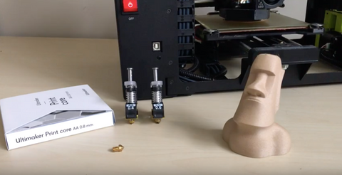 nozzle for 3D printing woodfill