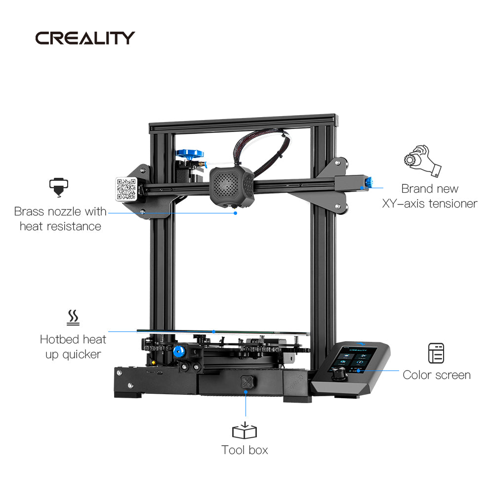 Creality Ender-3 V2 3D Printer in Canada - Print Your Mind 3D