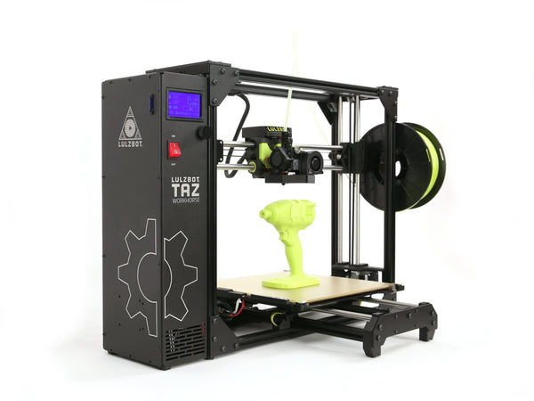 Lulzbot TAZ Workhorse 3D Printer Calgary superior print quality