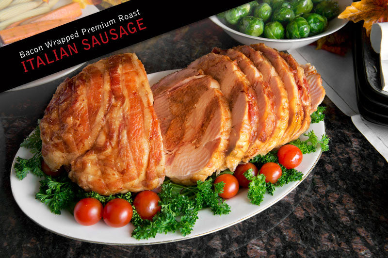 Bacon Wrapped Turducken Premium Roast 6 6 Lb Echelon Foods Us