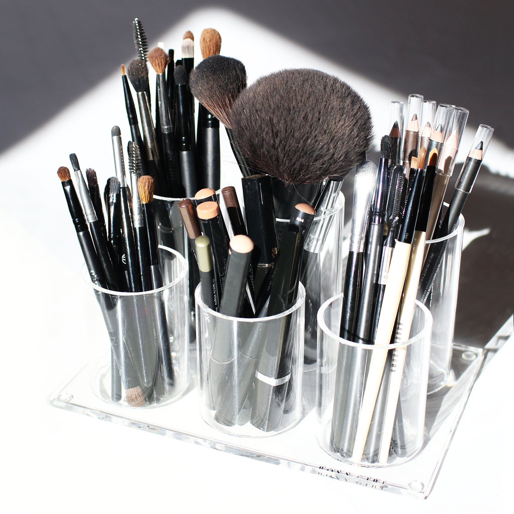 makeup brush organizer amazon