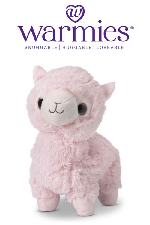 warmies pink llama