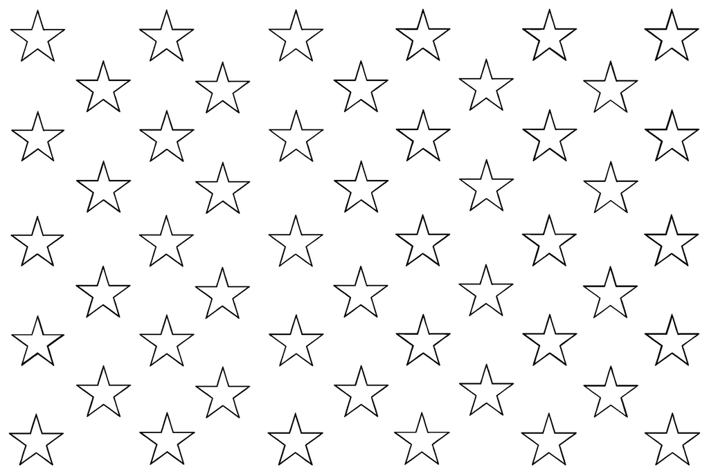 Us Flag Star Template