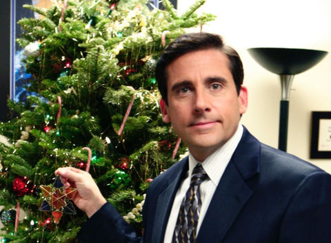 Michael Scott at Christmas