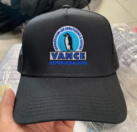 Vance refrigeration trucker cap