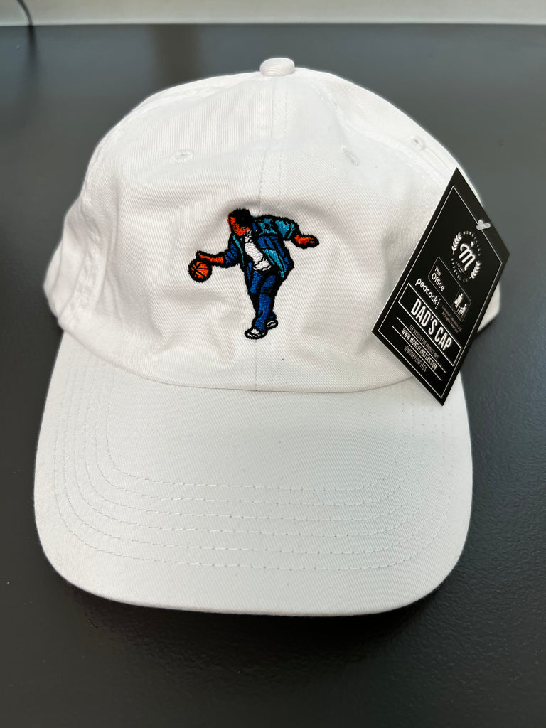 The Office - Stanley Basketball - Classic Dad Hat White