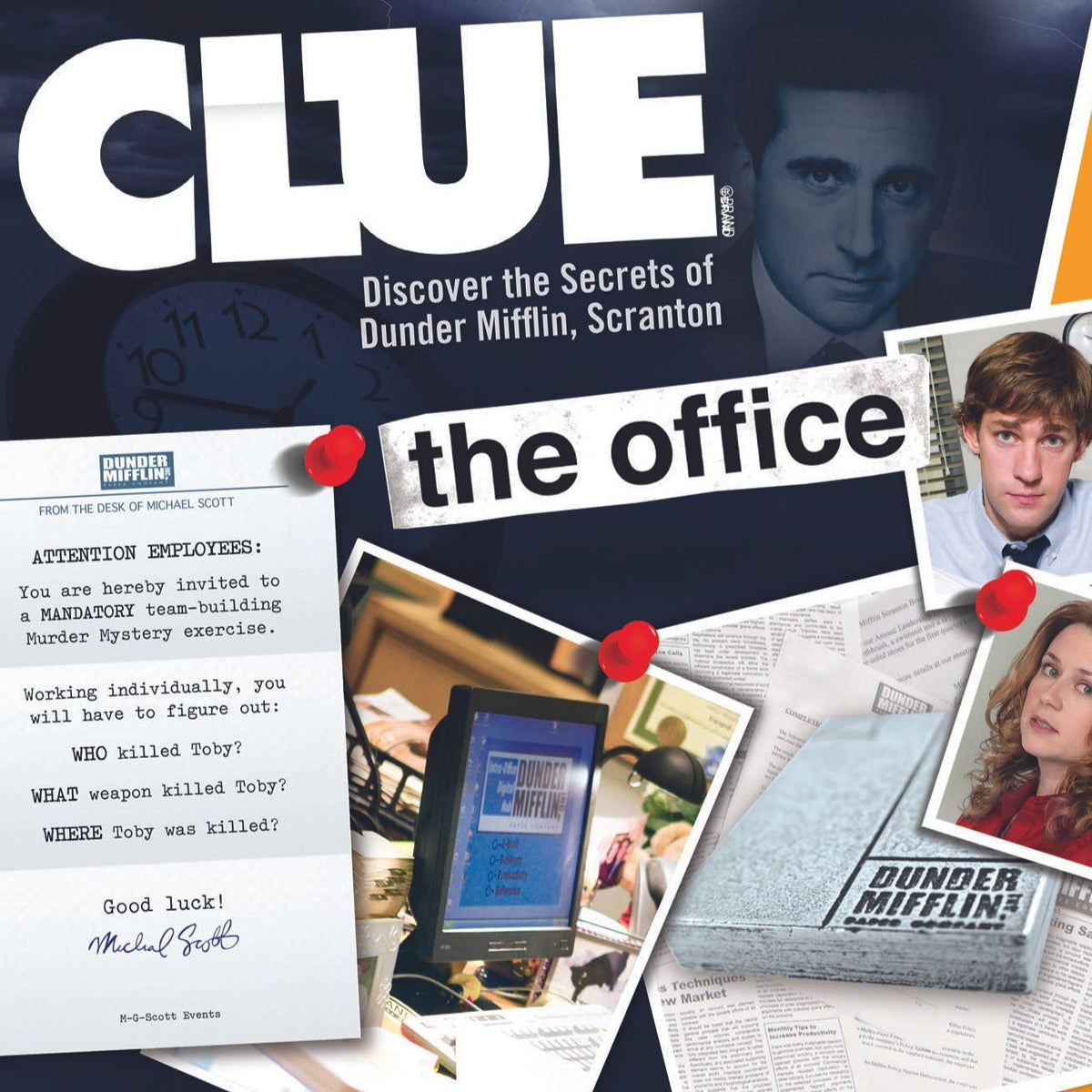 The Office Clue - Board Game