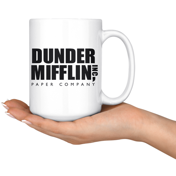 NBC The Office World's Best Boss Dunder Mifflin Ceramic Mug, White 11 oz -  Official Michael Scott Mug As Seen On The Office