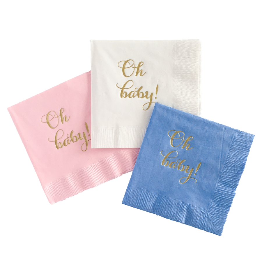 baby shower cocktail napkins