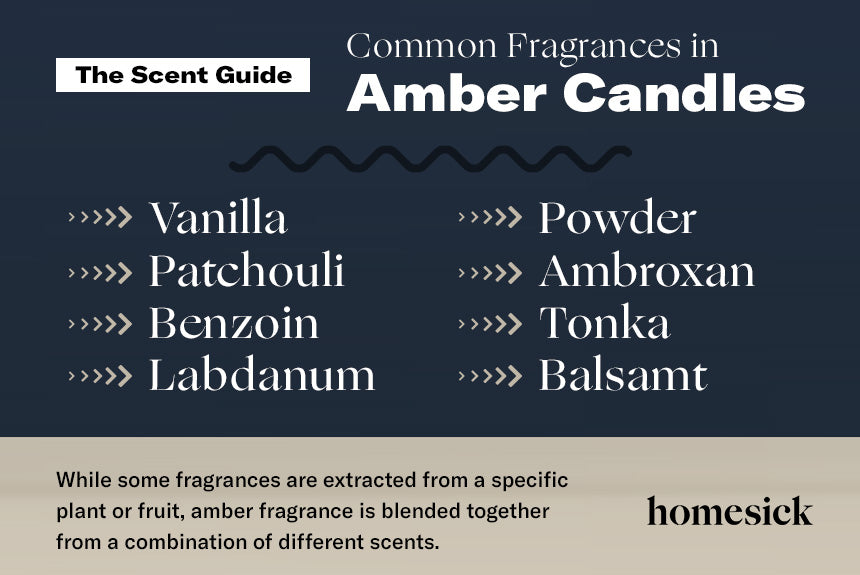 common fragrances in amber