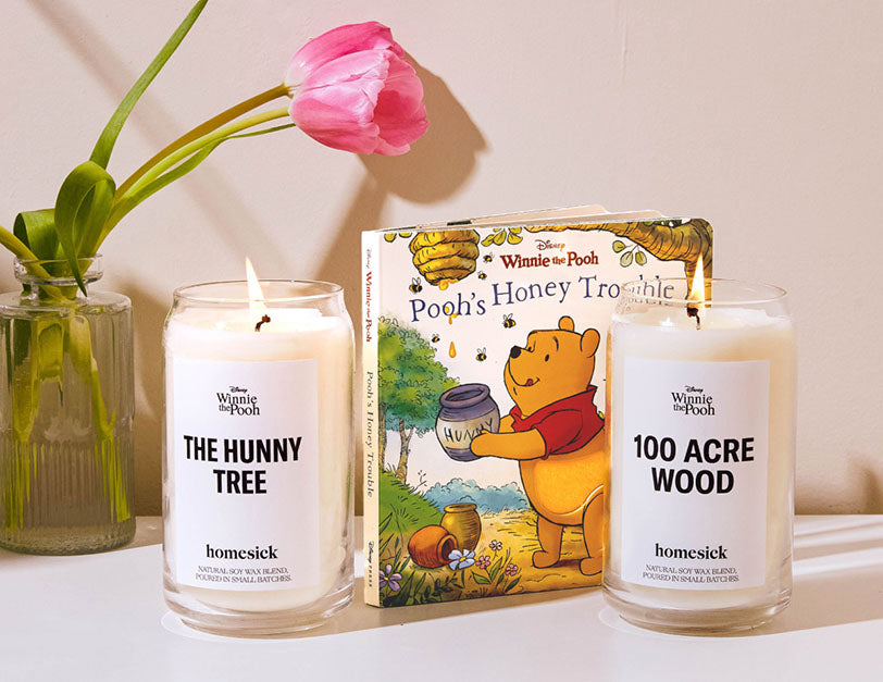 winnie the pooh candle book bundle