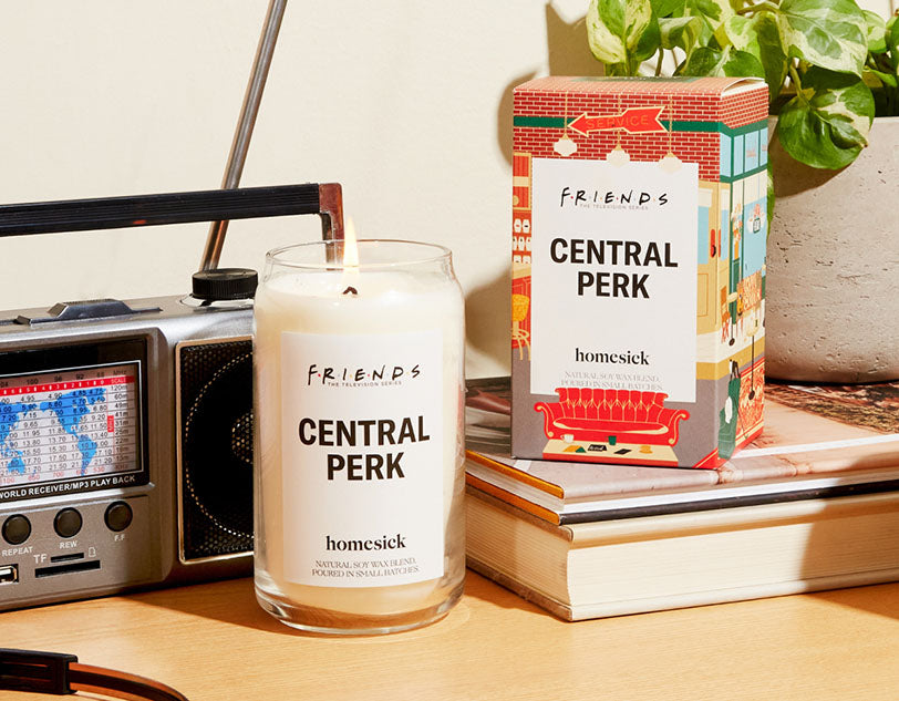 central perk friends candles
