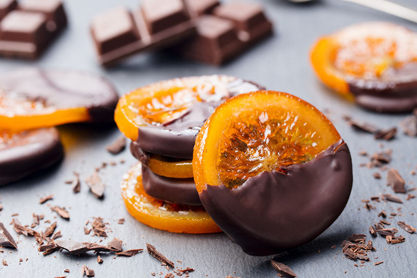 chocolate candied oranges