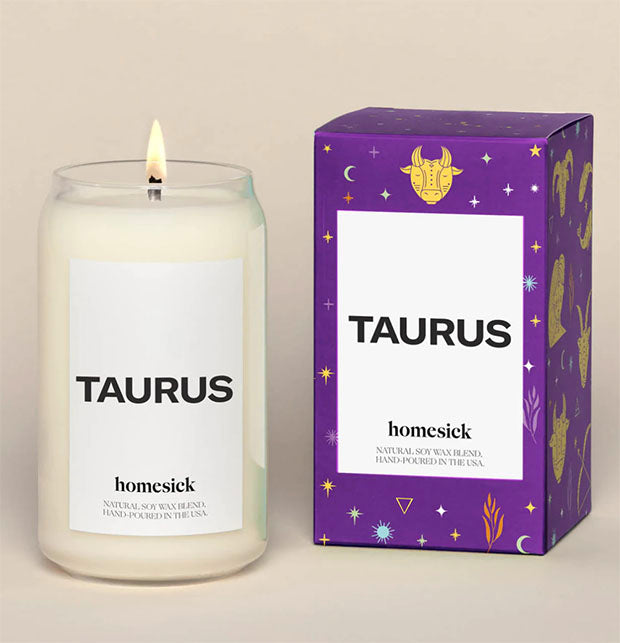 homesick taurus candle