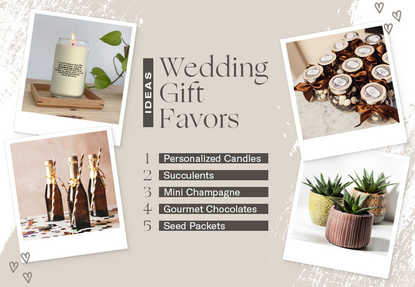 wedding gift favors set 1