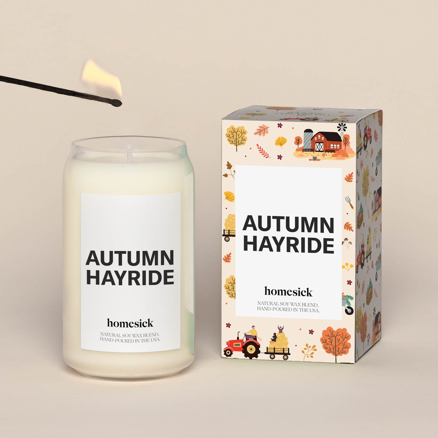 Autumn Hayride Candle