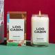 Log Cabin Candle