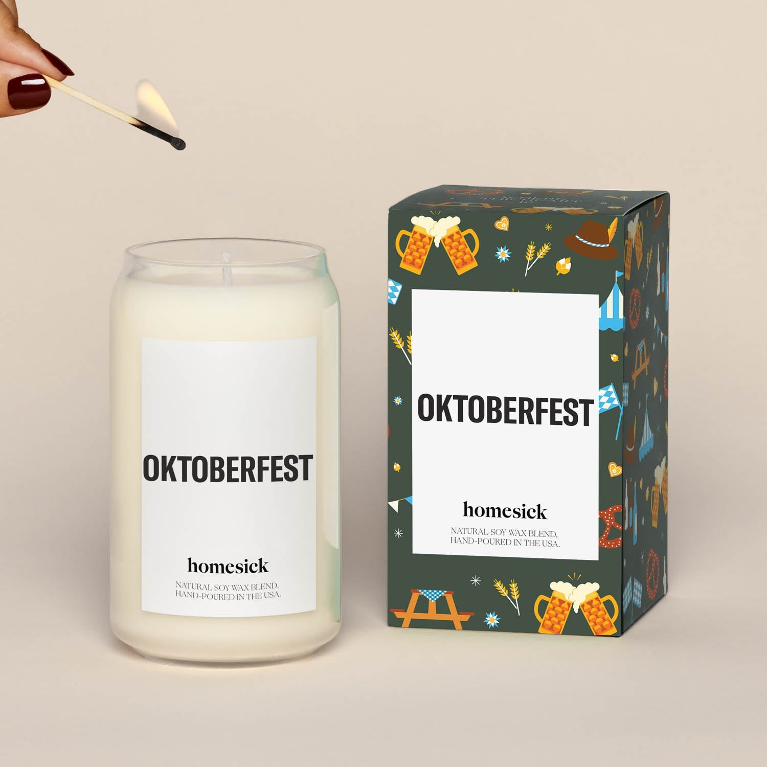 Oktoberfest Candle