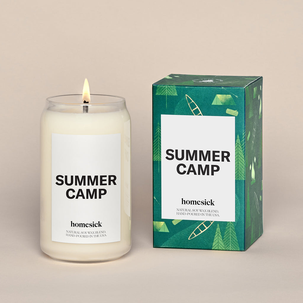 Summer Camp Candle Green Grass & Citrus Scented Candle