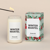 Winter Mantel Candle