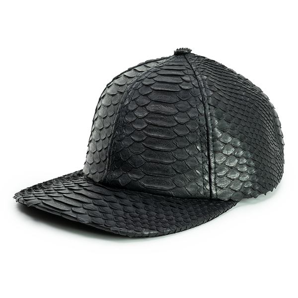 The Unanimous - Black Python Baseball Hat | Mint Tradition