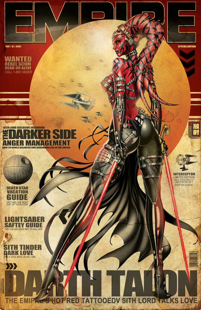 Retro Darth Talon Print – Jamie Tyndall