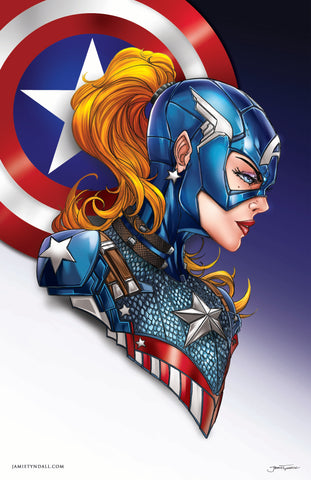 Nirmuk Captain America Printed Aluminium Sipper
