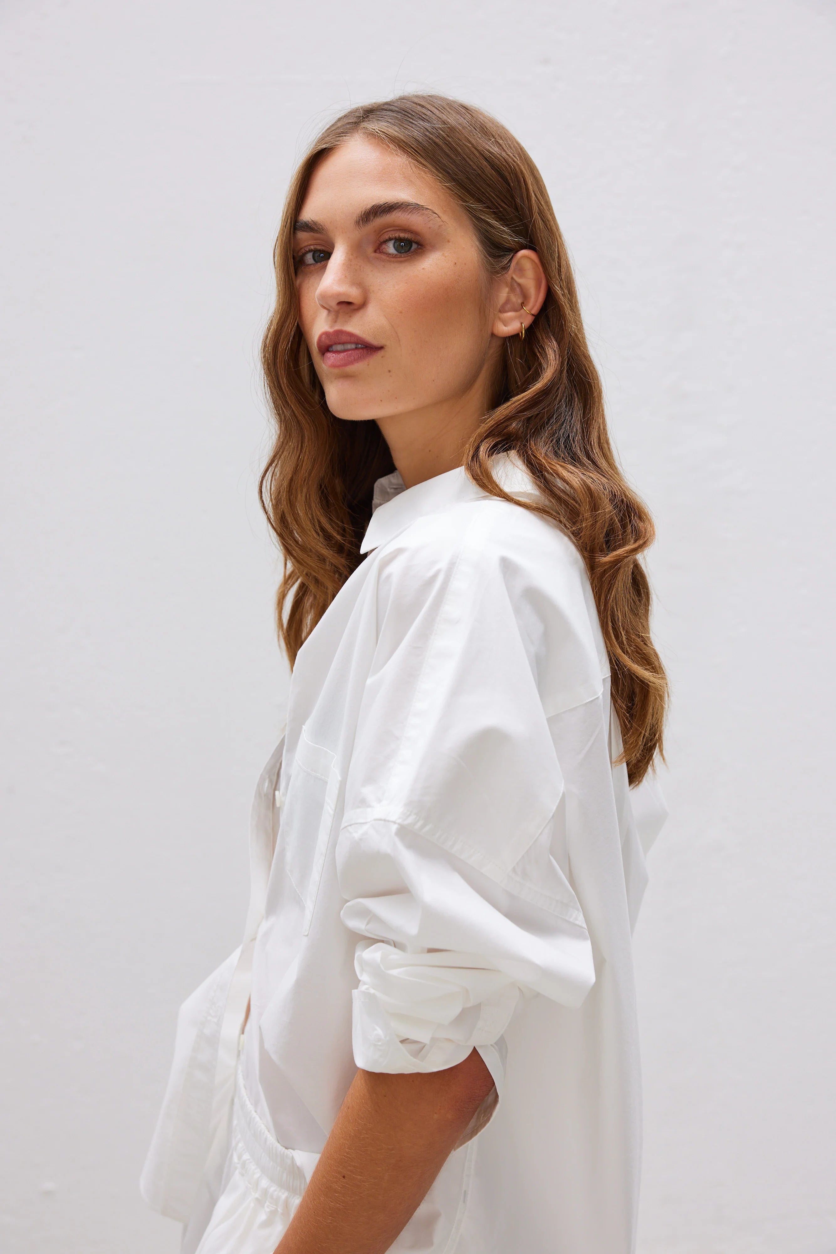 LMND Chiara Shirt - White | Denim Iniquity