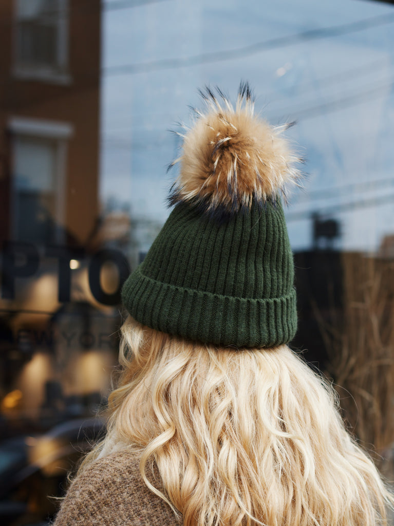 fur wool hat