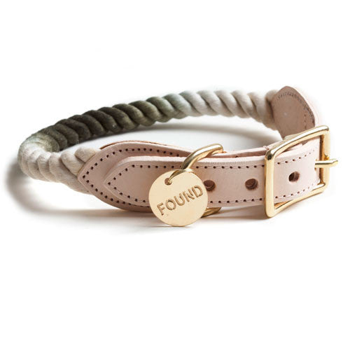 Rope Dog \u0026 Cat Collar designed by FOUND 