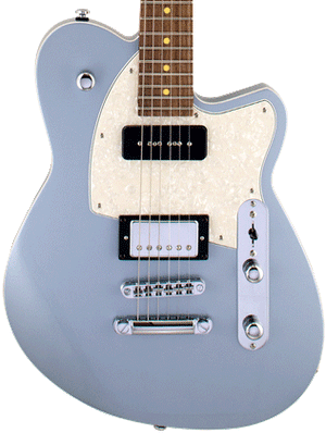 reverend guitars og freeze metallic agent double silver