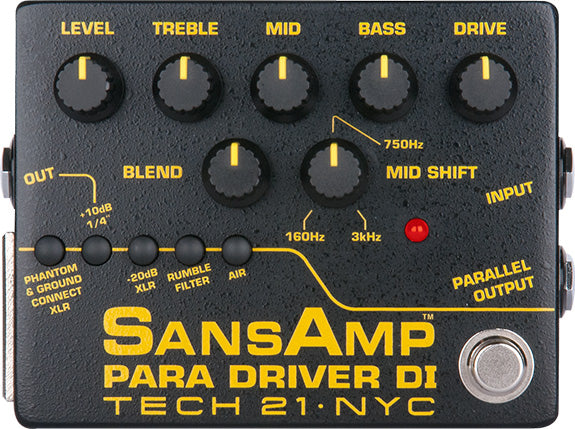 Tech 21 SansAmp Bass Driver DI Box - Version 2 – Flipside Music