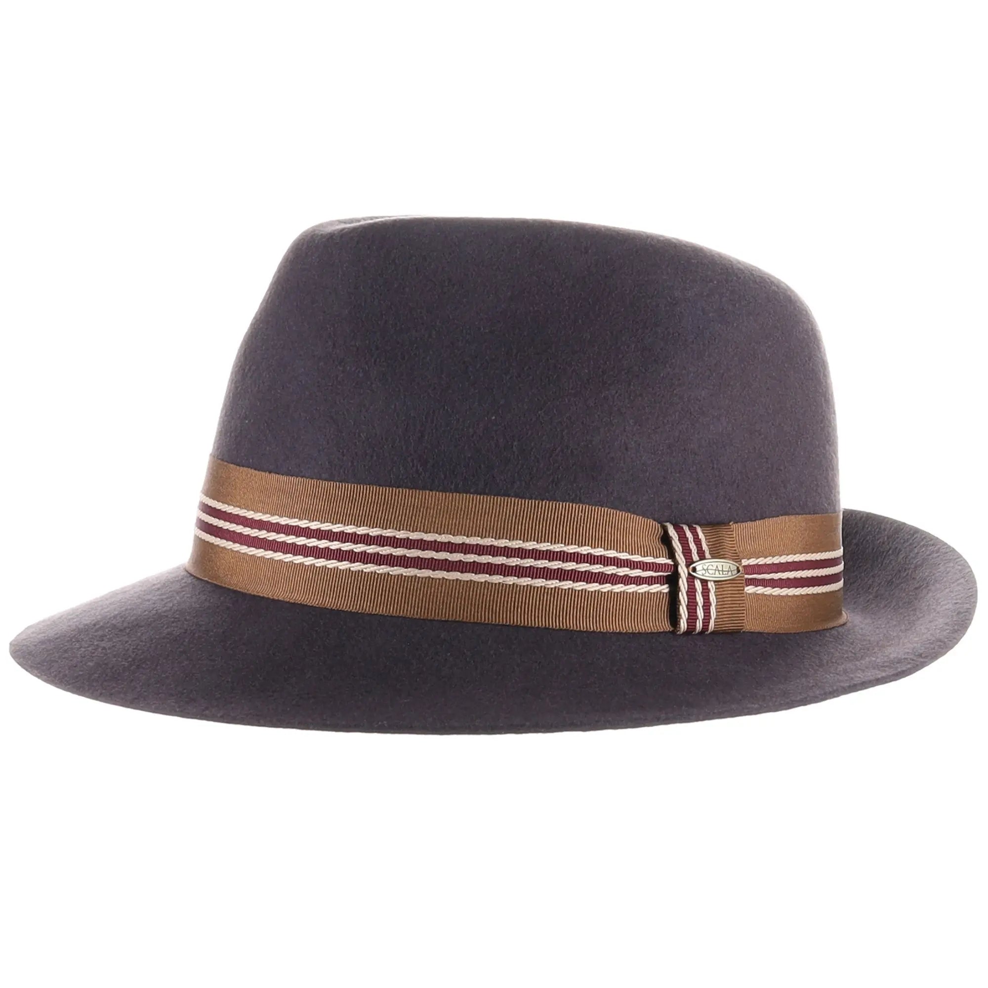 Scala Classico Crushable Wool Felt Fedora