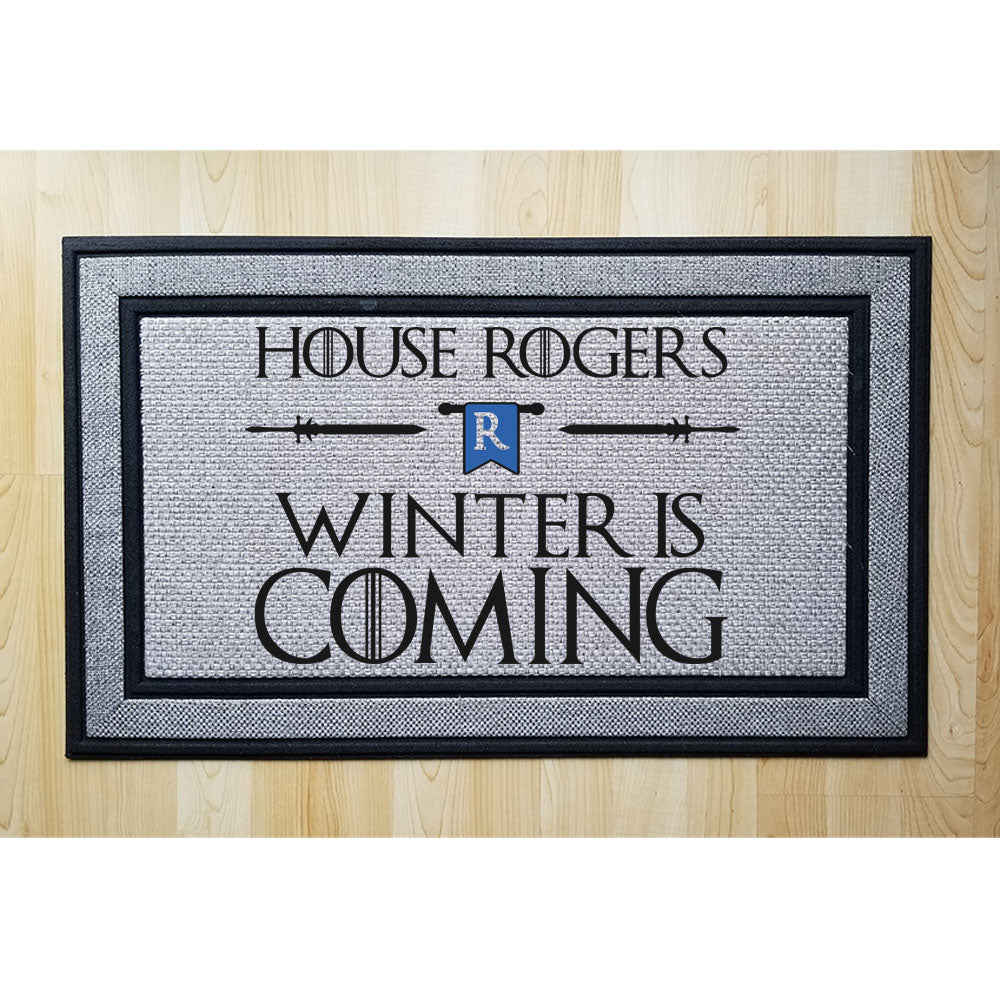 Personalized Bend The Knee Door Mat Hold The Door Door Mat