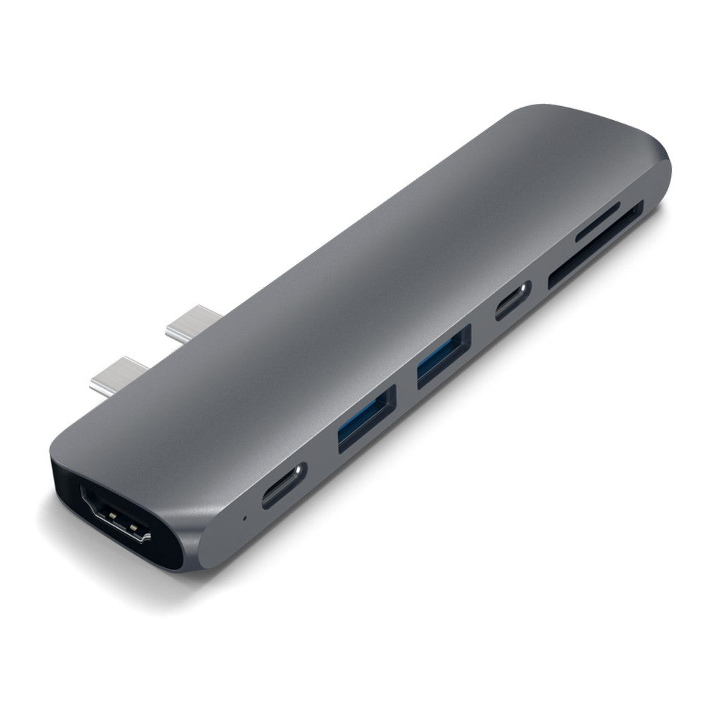 Satechi USB-C Pro Hub w/ 4K HDMI & Thunderbolt 3 – MacGear New Zealand