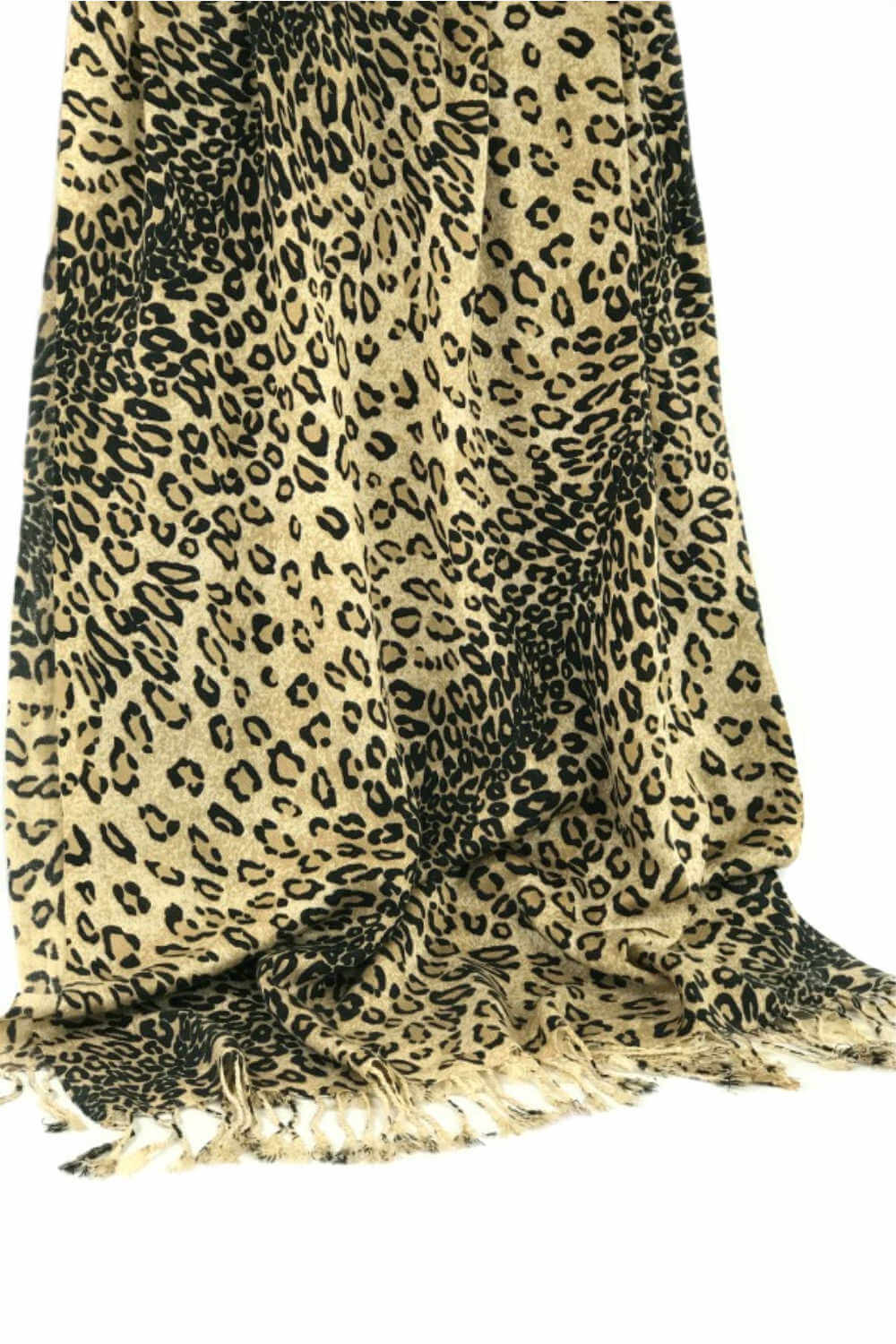 Leopard Print Winter Scarf Shawl Wrap | Holley Day
