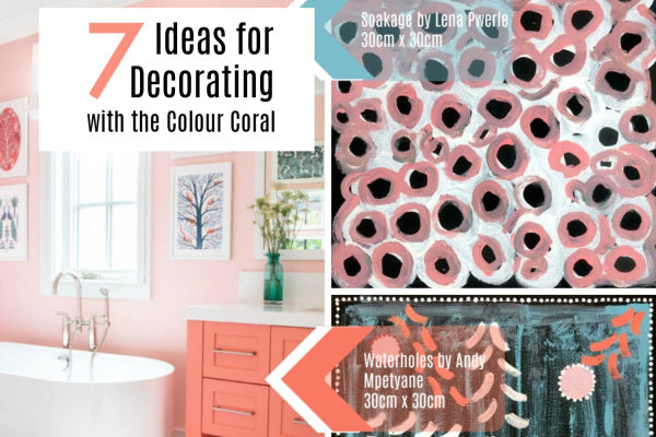 7 Ideas for Decorating with the Colour Coral