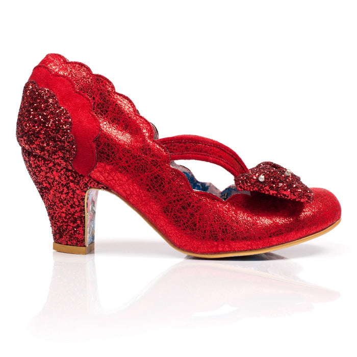 irregular choice twinkle red