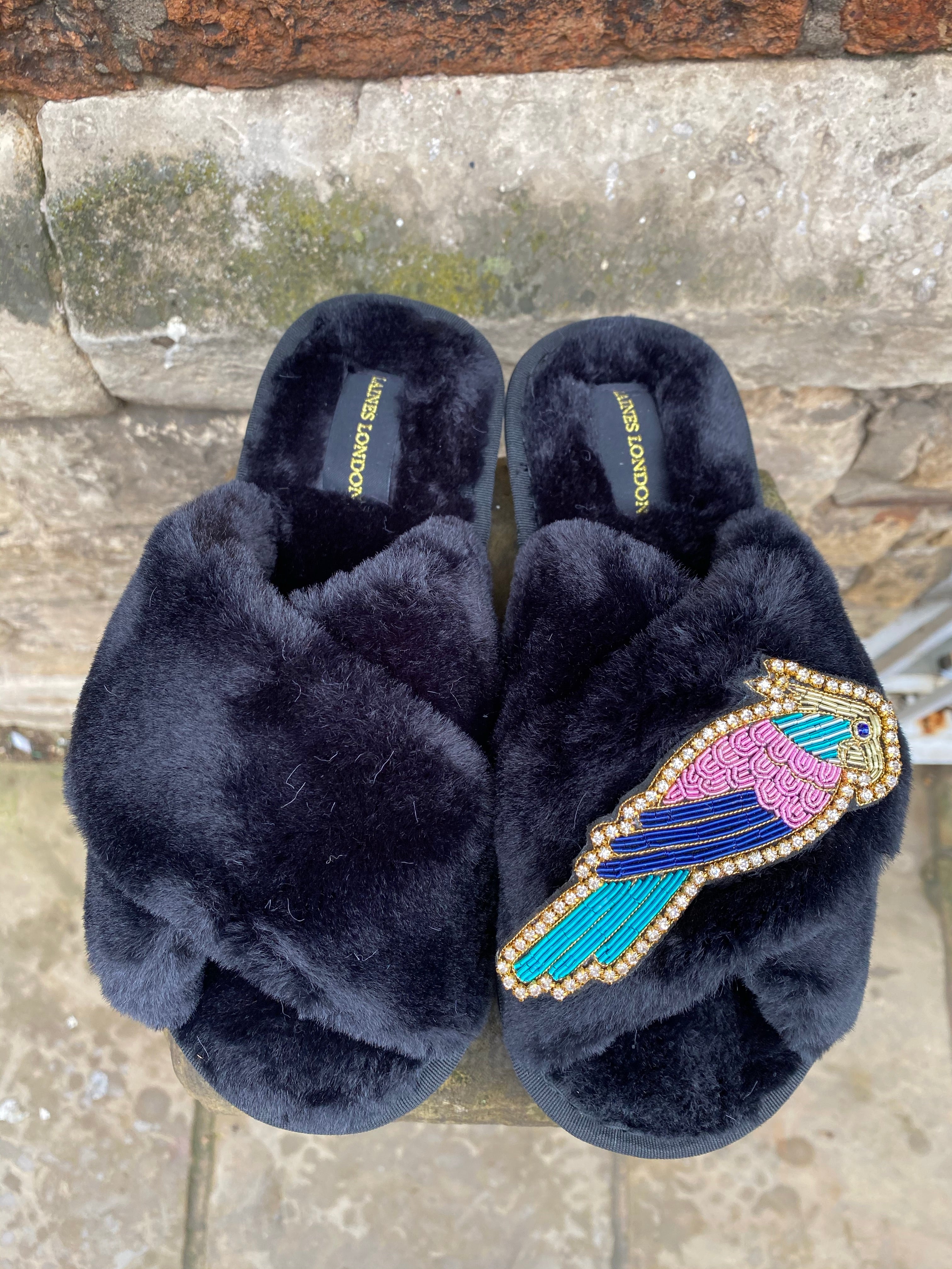 parrot feet slippers