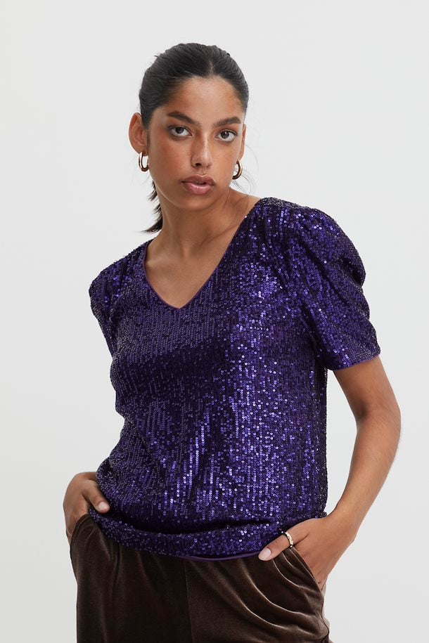 purple sequin tops