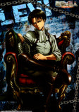 Attack on Titan Clear Plate - Jumbo Carddass Visual Art Bromide 4 Type ...