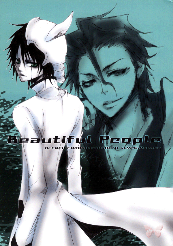 Bleach Bl Doujinshi Beautiful People Aizen X Ulquiorra Cherden S Doujinshi Shop