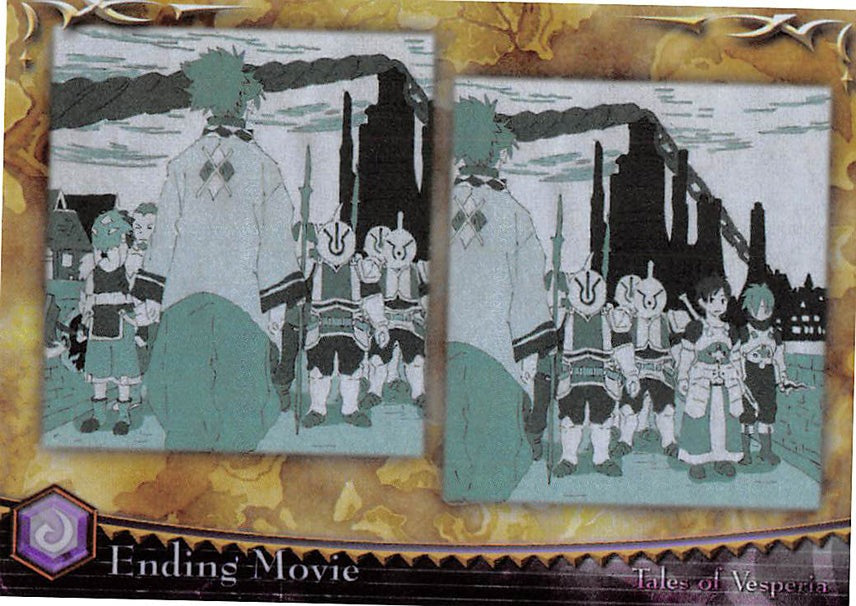 Tales Of Vesperia Trading Card No 51 Movie Card 18 Ending Movie Fr Cherden S Doujinshi Shop