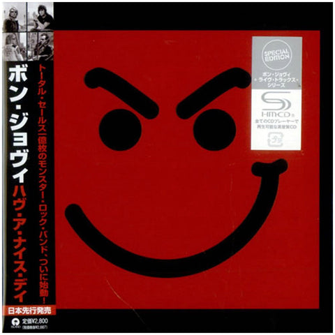 Bon Jovi Have A Nice Day Japan Mini Lp Shm Uicy Cd 49