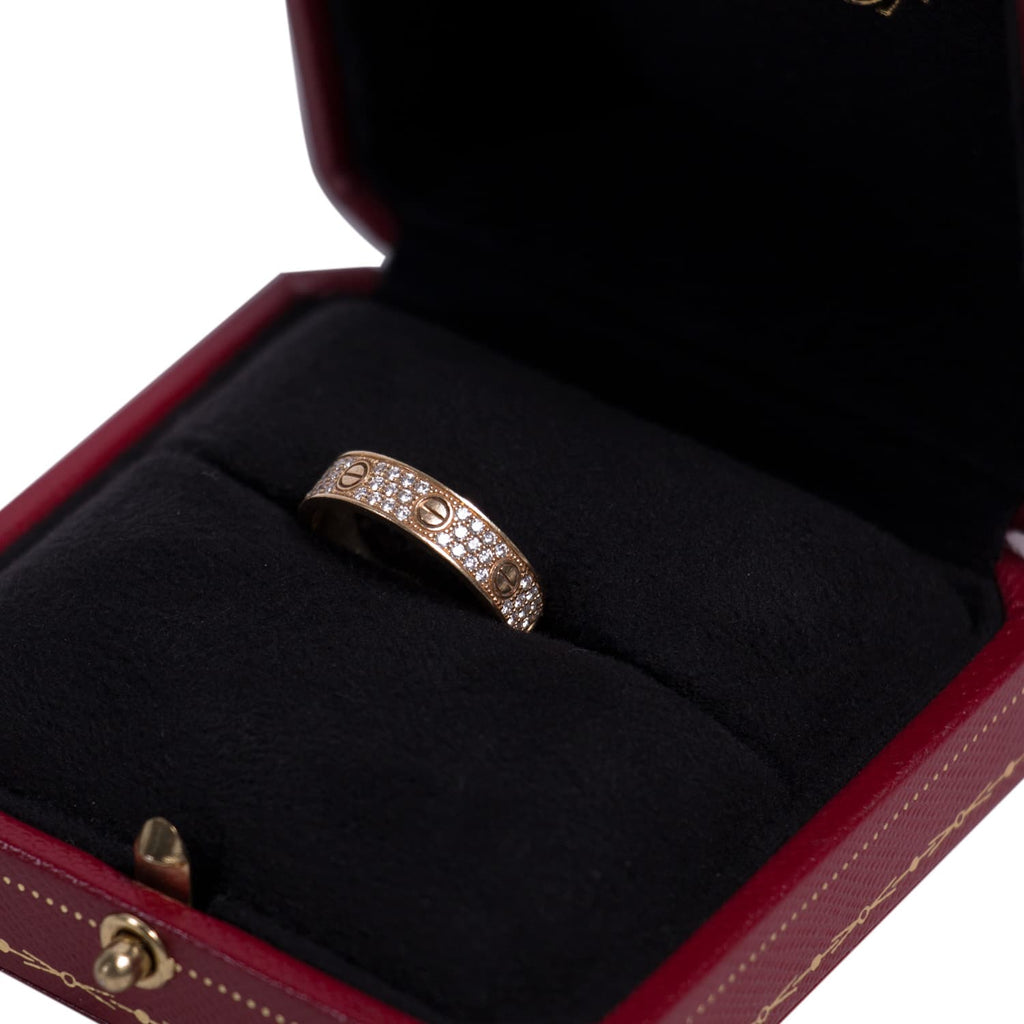 authentic pre owned cartier love ring